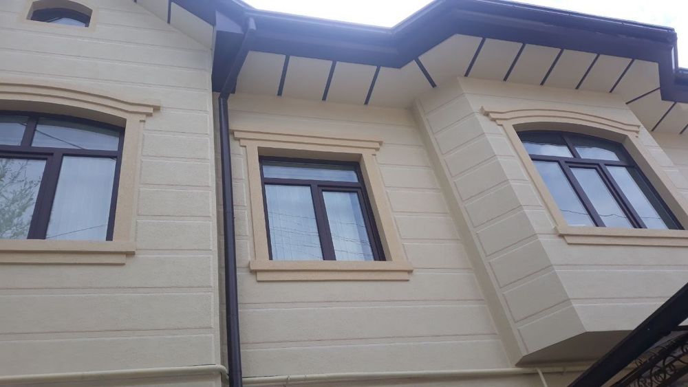 Травертин фасад под ключ