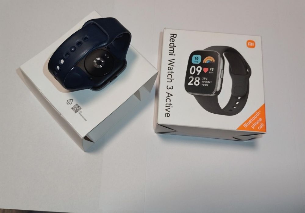 Smartwatch Redmi Watch 3 Active, Black + cutie originala