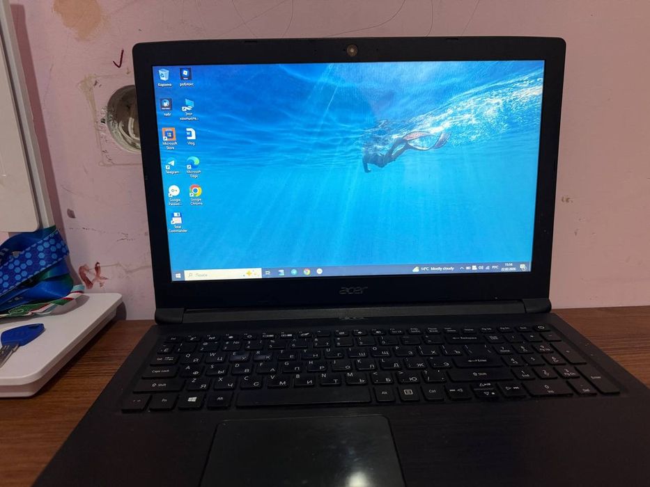 Ноутбук  acer windows 9