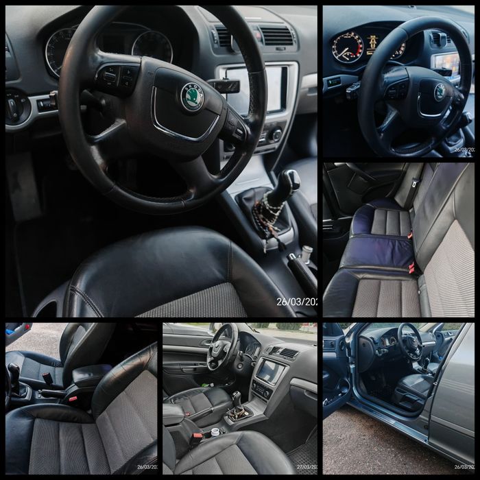 Skoda octavia 2 facelift înmatriculată în România