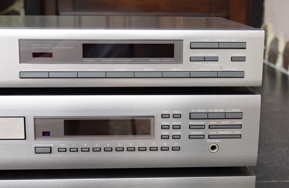 Linie Yamaha deck KX-330 + cd player CDX-530E + tuner TX-340