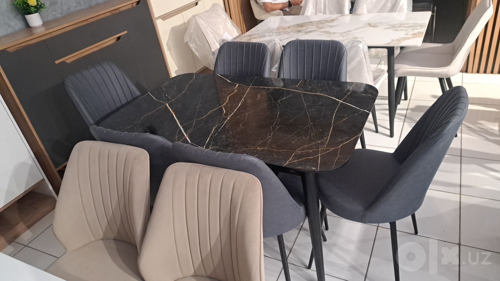 6 stul 1ta stol 185$
