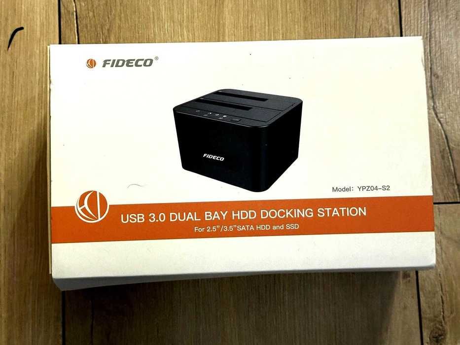 Док-станция FIDECO YPZ04-S2 USB 3.0 для HDD/SSD, двойной отсек