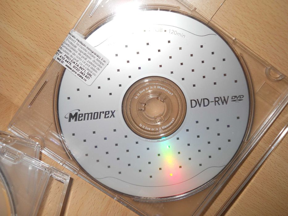 DvD+RW si DvD-RW Memorex Noi