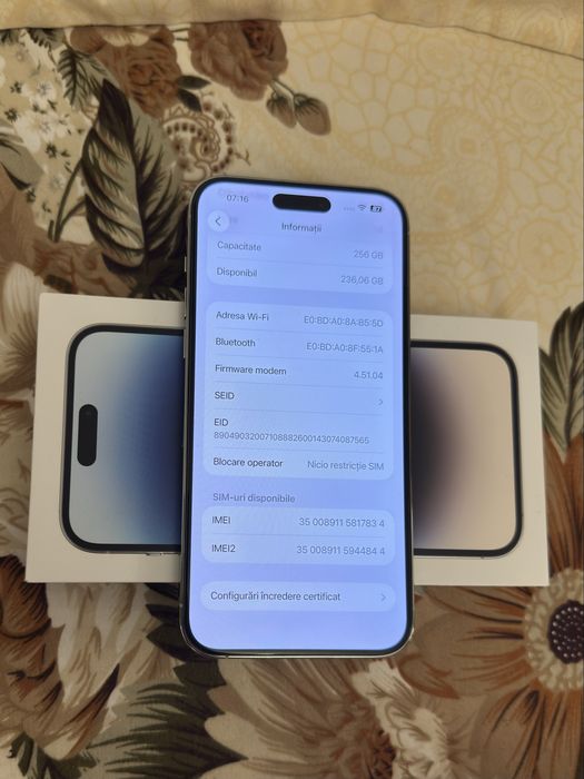 Iphone 14 Pro Max  256 gb