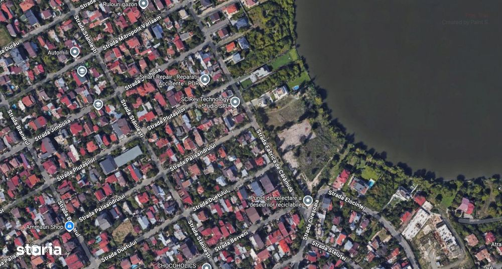 Casa cu gradina pe o strada linistita