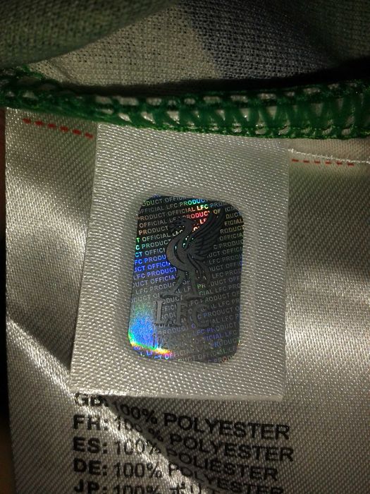 100% Оригинал! Liverpool/Ливърпул фланелка/тениска!