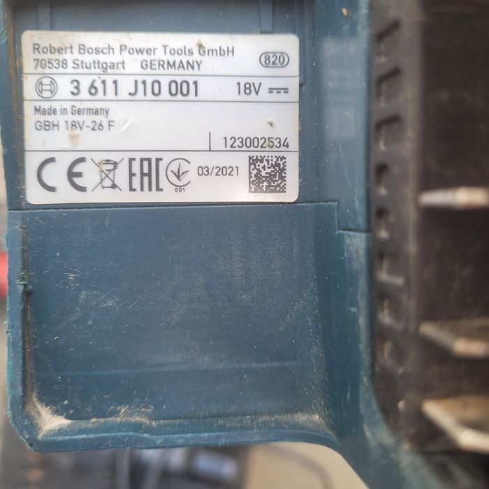 Rotopercutor BOSCH GBH 18v-26F