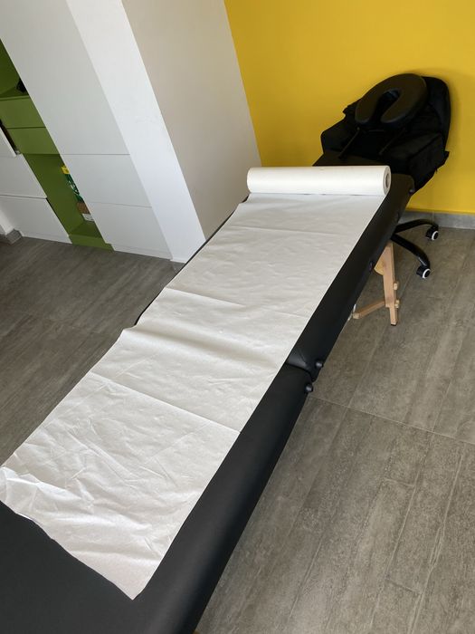Vând Kit complet extensii gene + pat, lampă semilună și scaun profesional