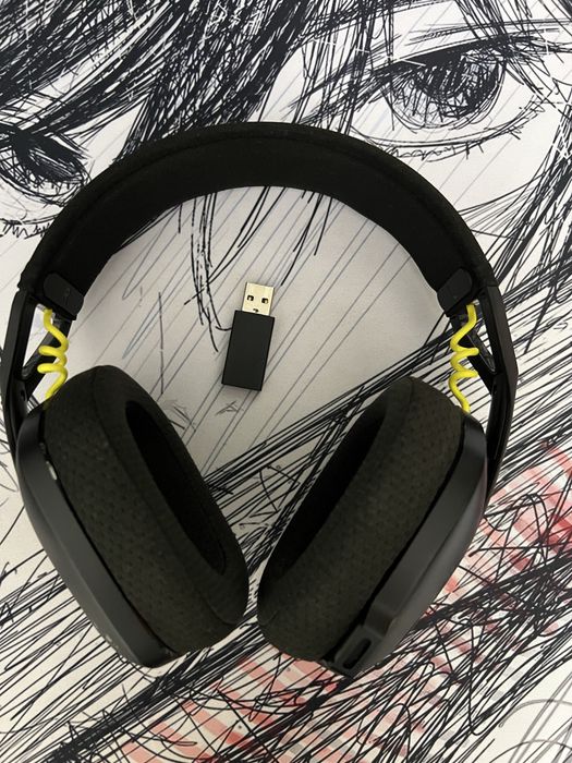 Беспроволные наушники logitech g435 черный