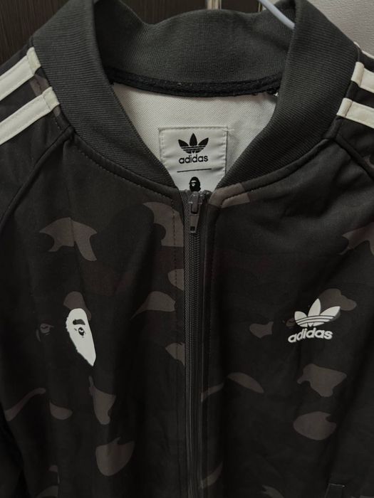 Bape Adidas олимпийка