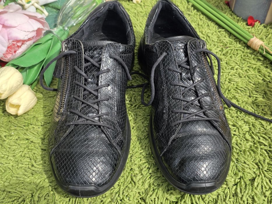 Ecco кецове естествена кожа N39