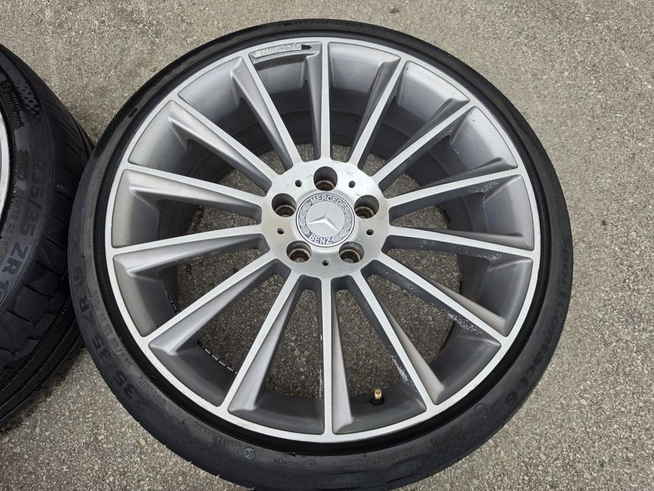 5х112/19 Мерцедес AMG Спорт Пакет с гуми 5x112/19 Mercedes