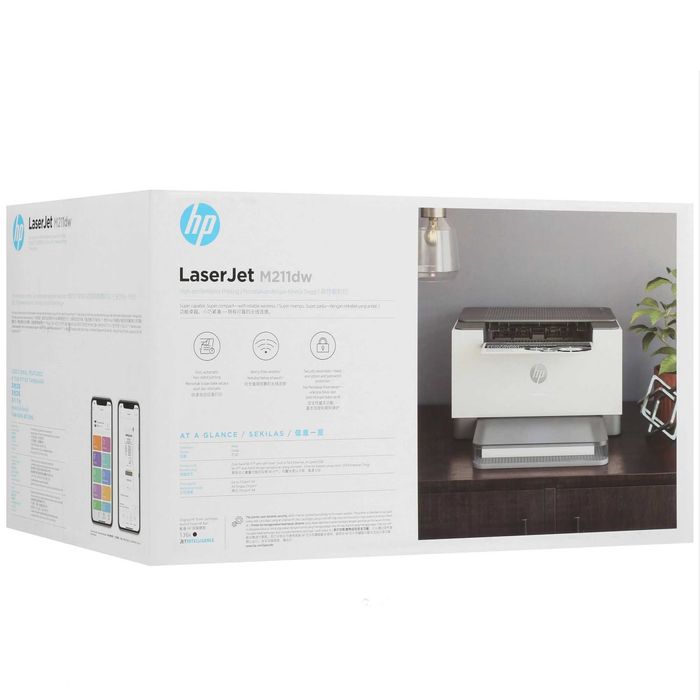 - Принтер HP LaserJet M211dw (A4, Duplex, USB, LAN, Wi-Fi)