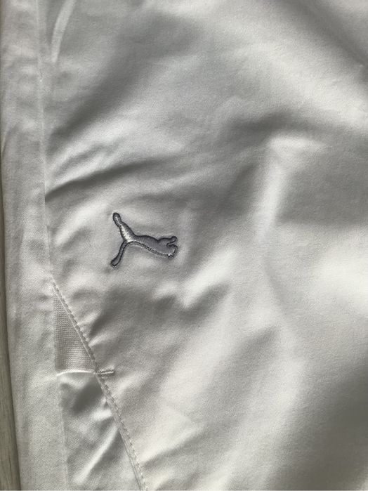 Pantaloni Puma albi