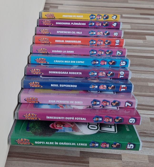 Dvd Orășelul Leneș 11 buc.