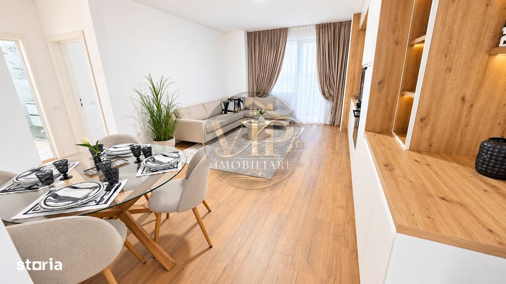 Apartament nou, decomandat cu 3 camere,73 mp utili,bloc nou,zona Arex