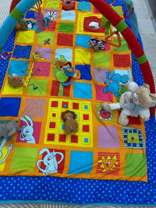 Большой игровой коврик для малышей