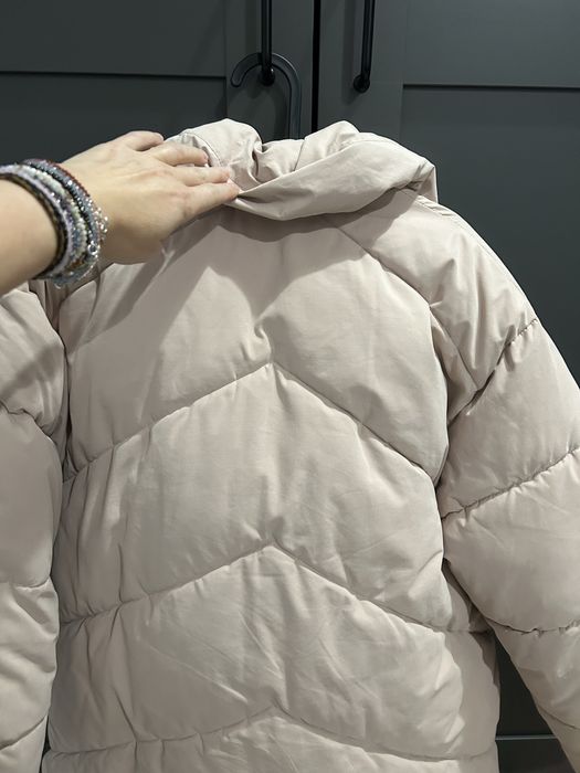 Geaca Zara roz prafuit S