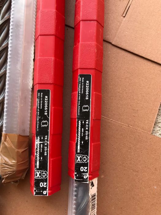 Burghiu Hilti Sds Plus TE-CX 20x480mm pentru Beton Armat