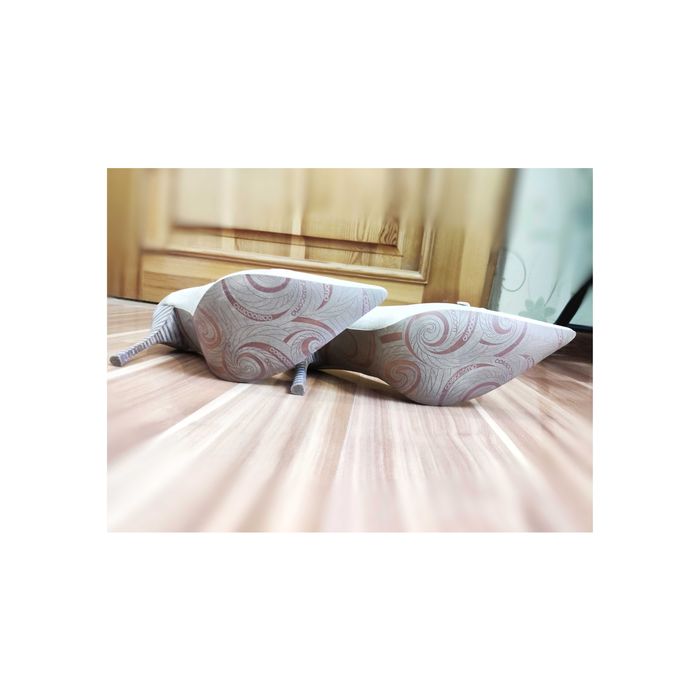 Каблуки женские бежевые из натуральной кожи Corso Como из Италии