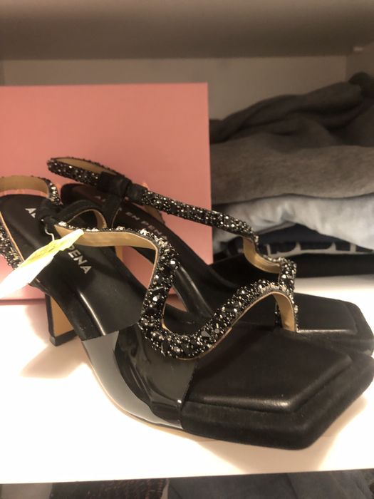 Sandale Alma En Pena , sandale bijuterie , piele naturala