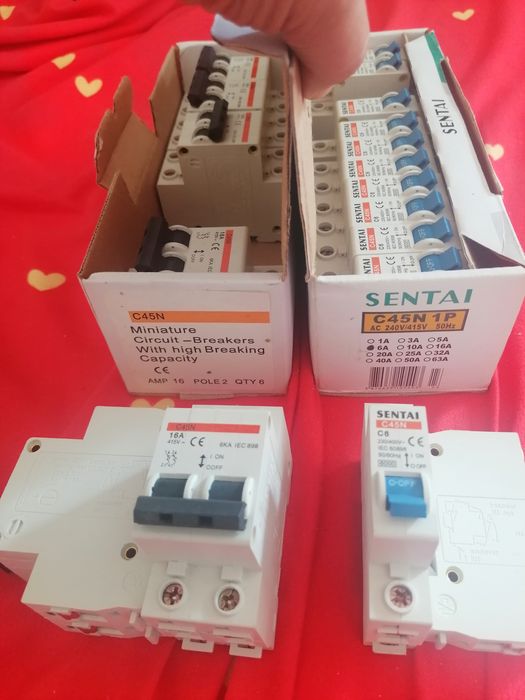 Sigurante fusibile automate NOI RCB 6 16 20 40 63 amperi, 6 Ron solar