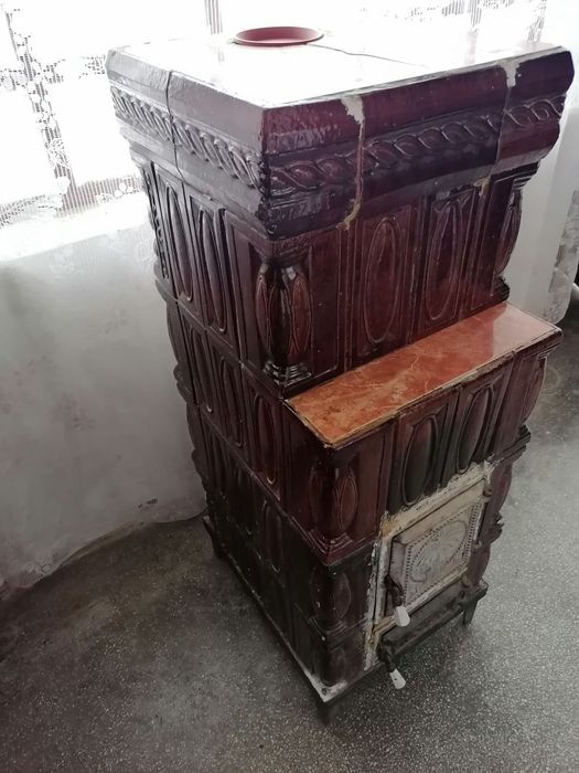 Soba teracota pe picioare