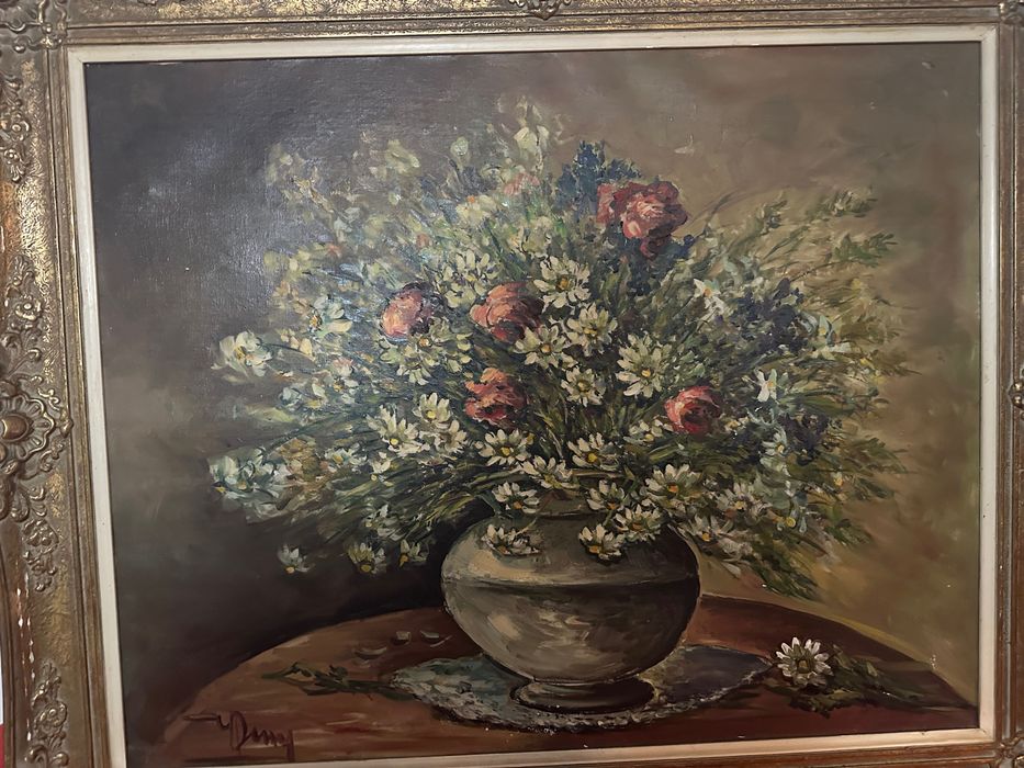 Голяма маслена картина на платно