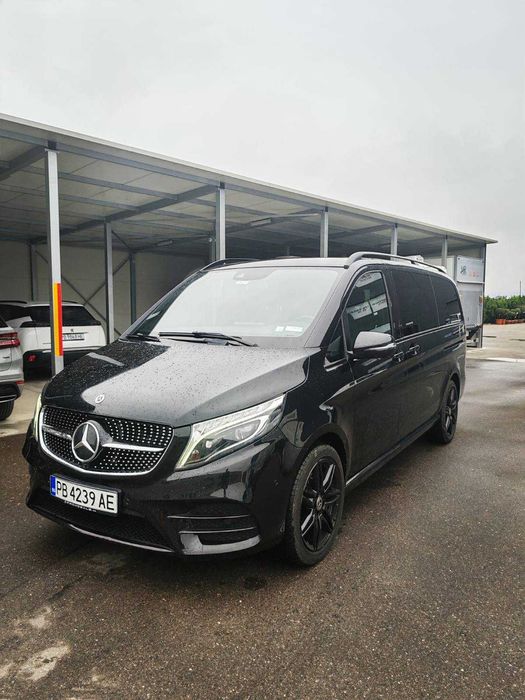 Пътнически бус под наем Mercedes V Class. Наем на 6+1 ван. Трансфери
