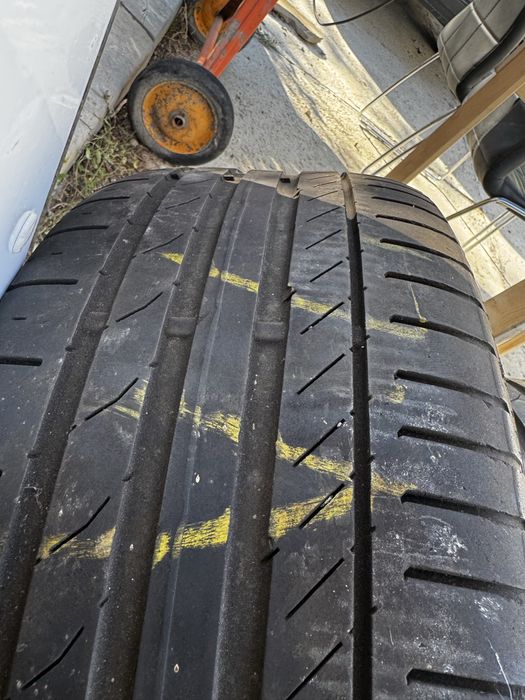 Оригинални Mercedes джанти 17 с летни гуми Continental