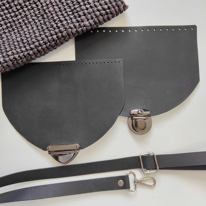 Продавам дръжки за чанта от естествена кожа