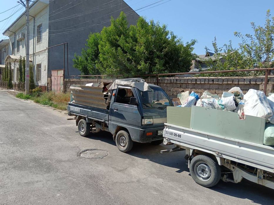 Вывоз мусора чикинди ташиш musir tashish