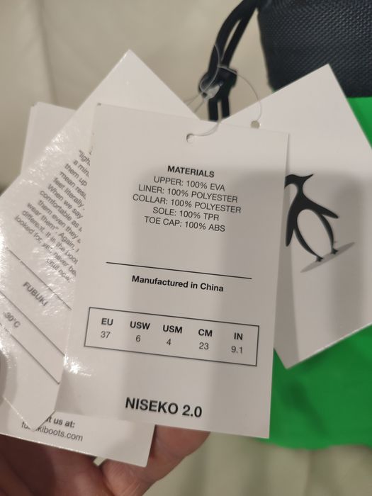 Cizme Nr 37 Fubuki Niseko 2.0 Green Noi