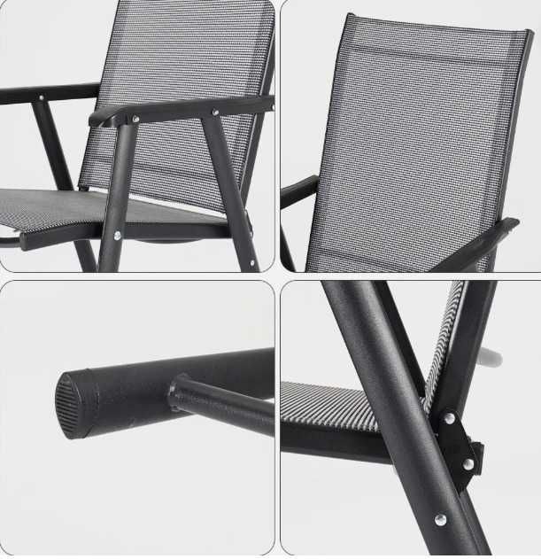 Set Mobilier Masa Dreptunghiulara+4 Scaune Terasa/Gradina JGX-067A
