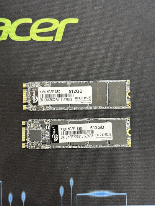 SSD M2 512gb две штуки