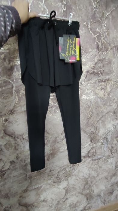 Лосины, леггинсы Euphoria оригинал, с шортами, спортивные штаны