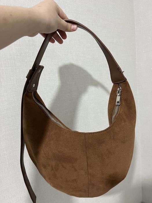 Сумочка из замши