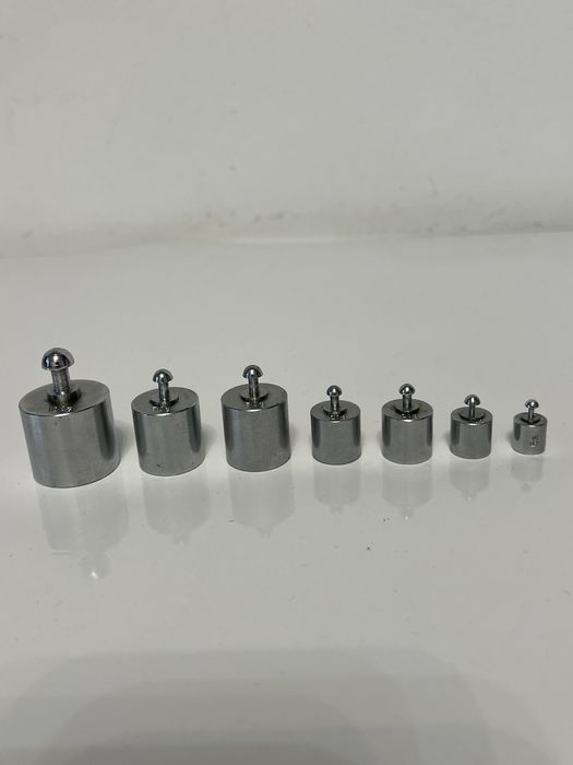 Set 7 bucati Greutati mici cantar din inox