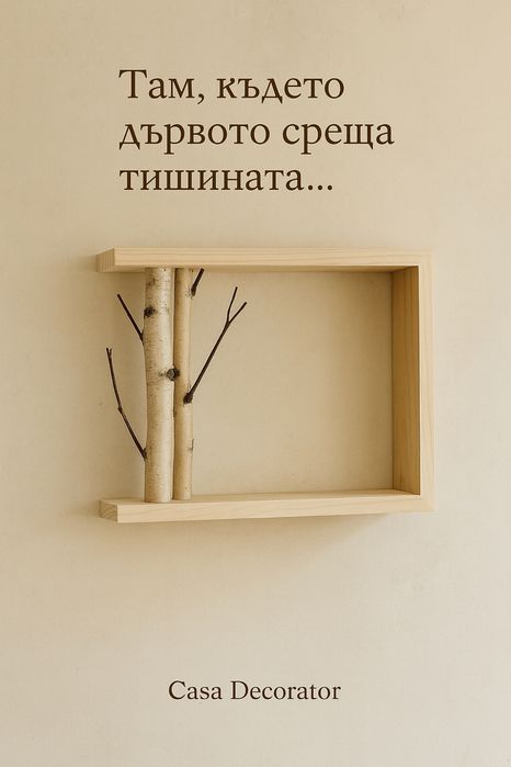 Арт декорация за стена. Ръчна изработка!