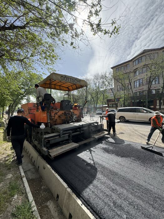 Асфальтирование Асфальт Укладка