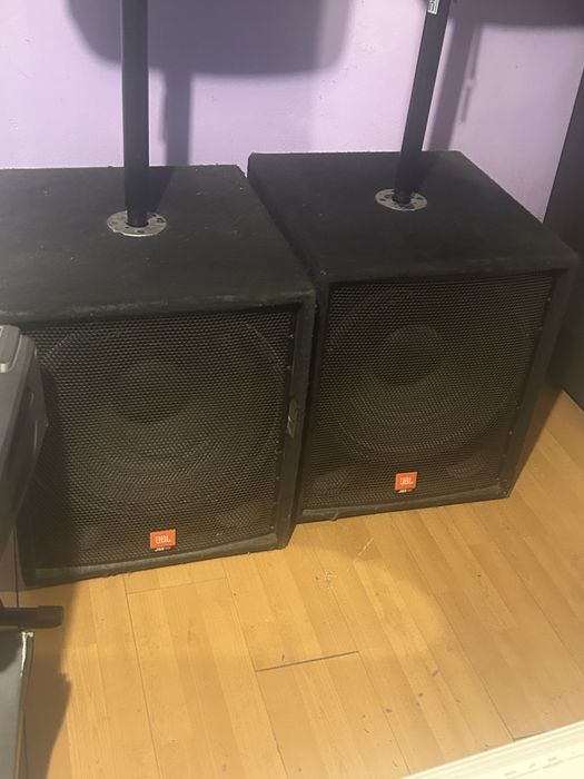 boxe active rcf art 312 basi pasivi jbl de 18 si stabilizator de 5000w
