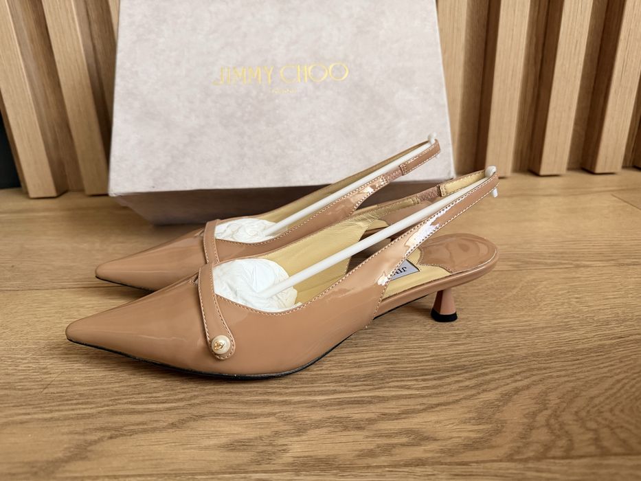 Jimmy Choo Amita Slingback – нови, размер 40 (отговарят на 39)