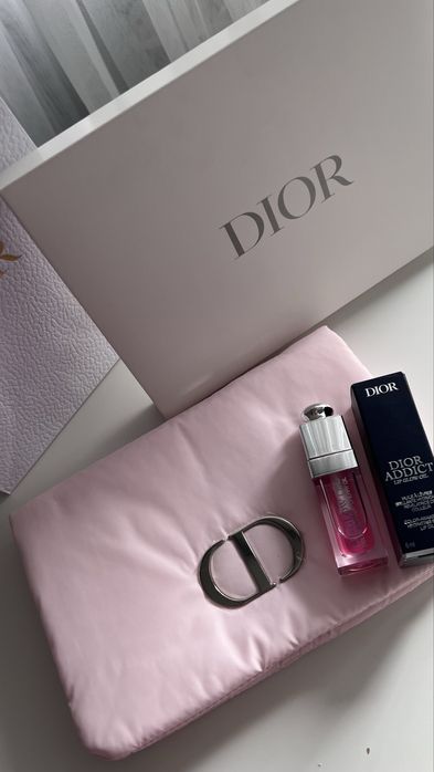 Dior набор lip glow oil оригинал масло блеск для губ