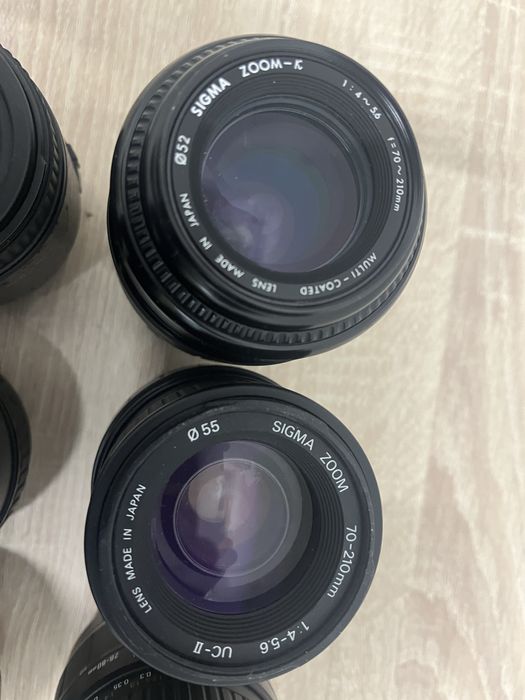 Объектив sigma на canon байонет EF