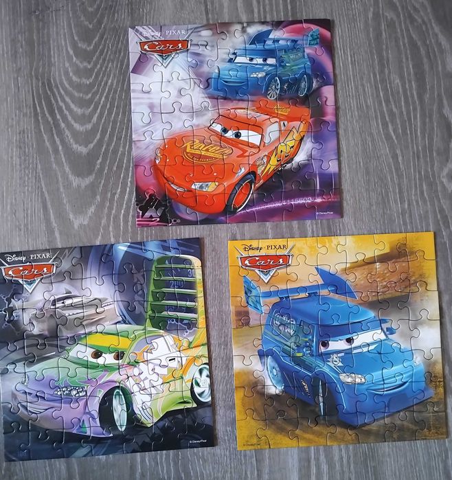 ОТЛИЧНО СЪСТОЯНИЕ детски пъзели 3 х 49 части