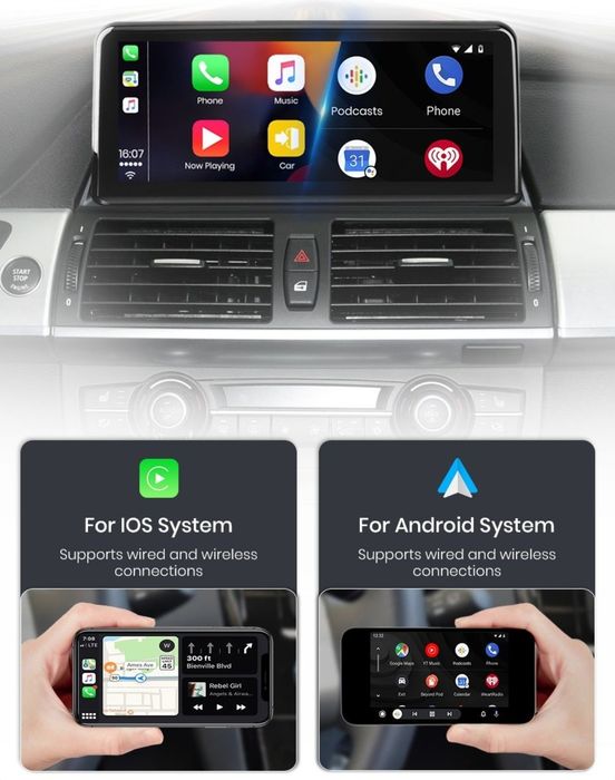 Navigatie Android dedicata BMW X5 E70/ X6 E71 CCC, CIC (2007-2014)