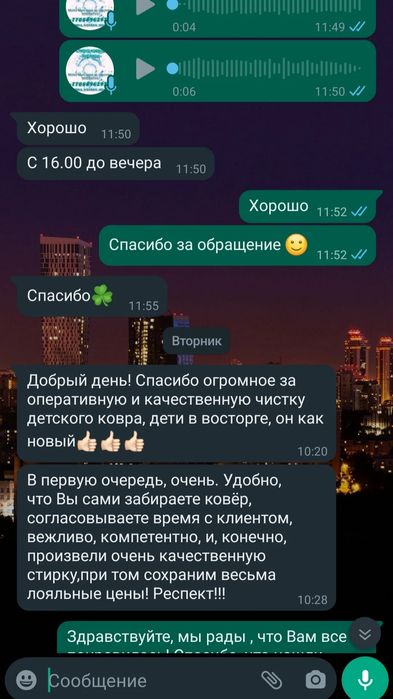 Стирка Ковров "Хиллари"