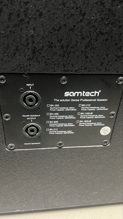 Прлдам комплект колонки Samtech
