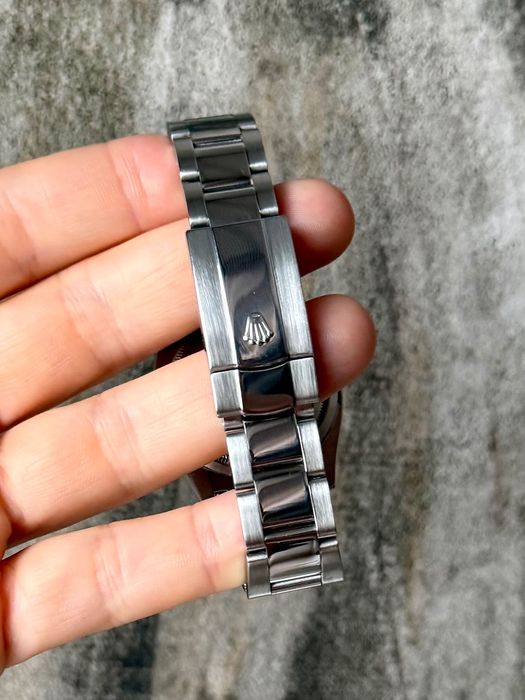 Rolex Datejust 36mm Otel Bezel Aur Dial Palm Verde Diamante Acte 2022